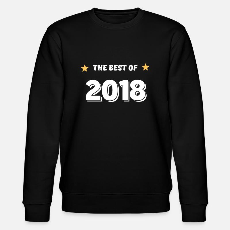 Das Beste aus 2018 - Stanley/Stella Unisex Bio-Sweatshirt CHANGER  - Schwarz