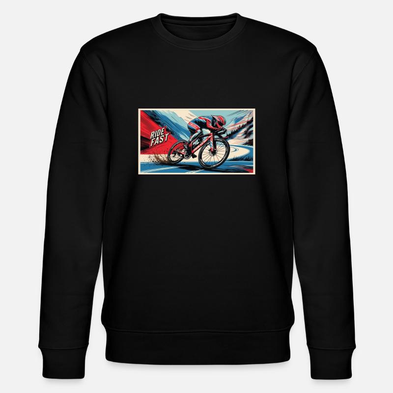 Bicyclette - Sweat bio CHANGER Stanley/Stella Unisexe - noir