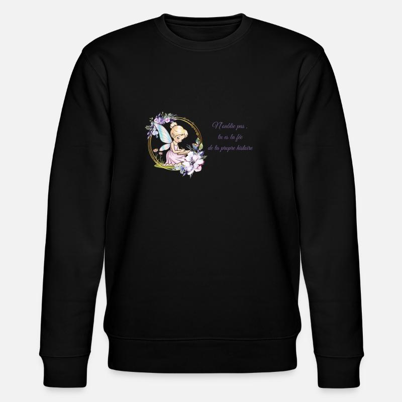 fée rêveuse écrivain - Sweat bio CHANGER Stanley/Stella Unisexe - noir