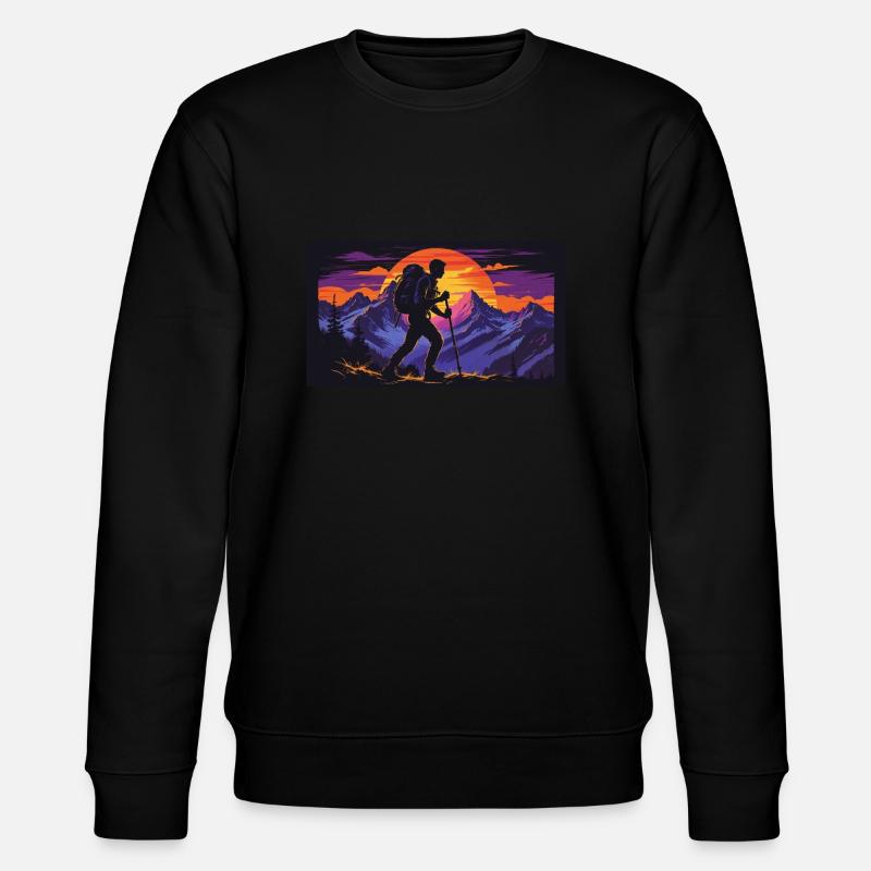 RANDONNEUR - Sweat bio CHANGER Stanley/Stella Unisexe - noir