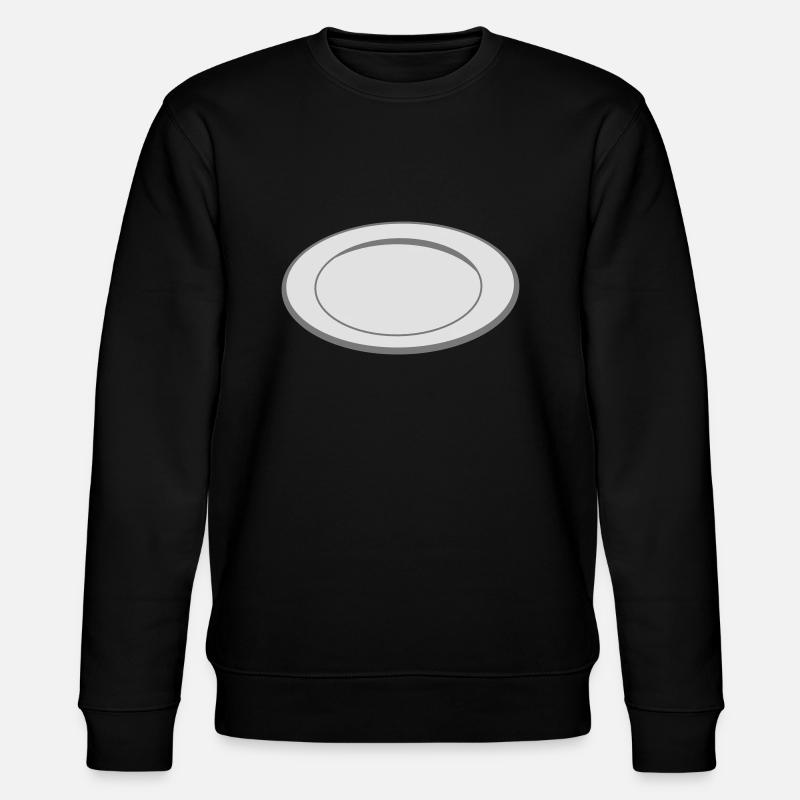 leere Platte - Stanley/Stella Unisex Bio-Sweatshirt CHANGER  - Schwarz
