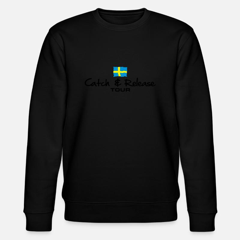 C&R Schweden Tour - Stanley/Stella Unisex Bio-Sweatshirt CHANGER - Schwarz