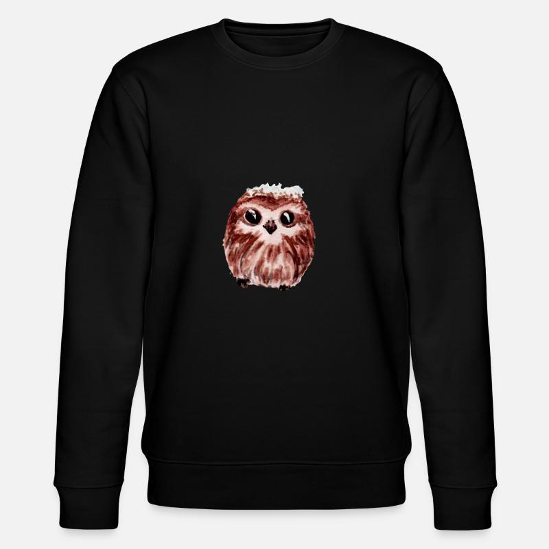 Bébé chouette - Sweat bio CHANGER Stanley/Stella Unisexe - noir