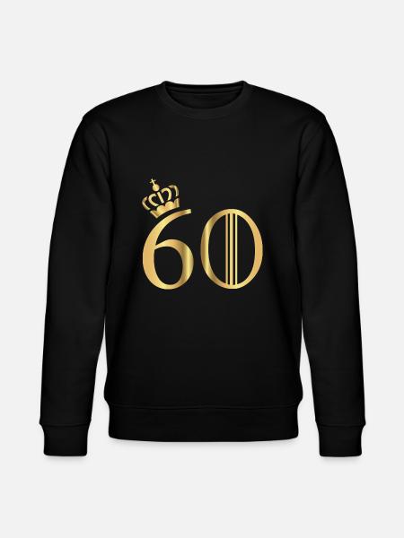 60 years - Stanley/Stella CHANGER Unisex Organic Sweatshirt - black