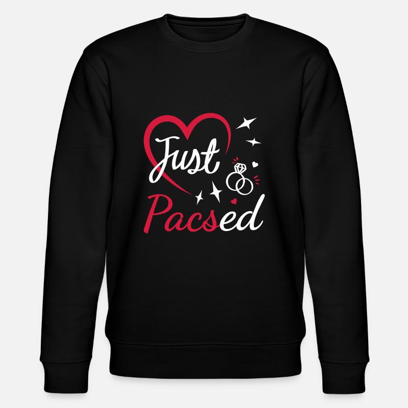 Just pacsed - Sweat bio CHANGER Stanley/Stella Unisexe - noir