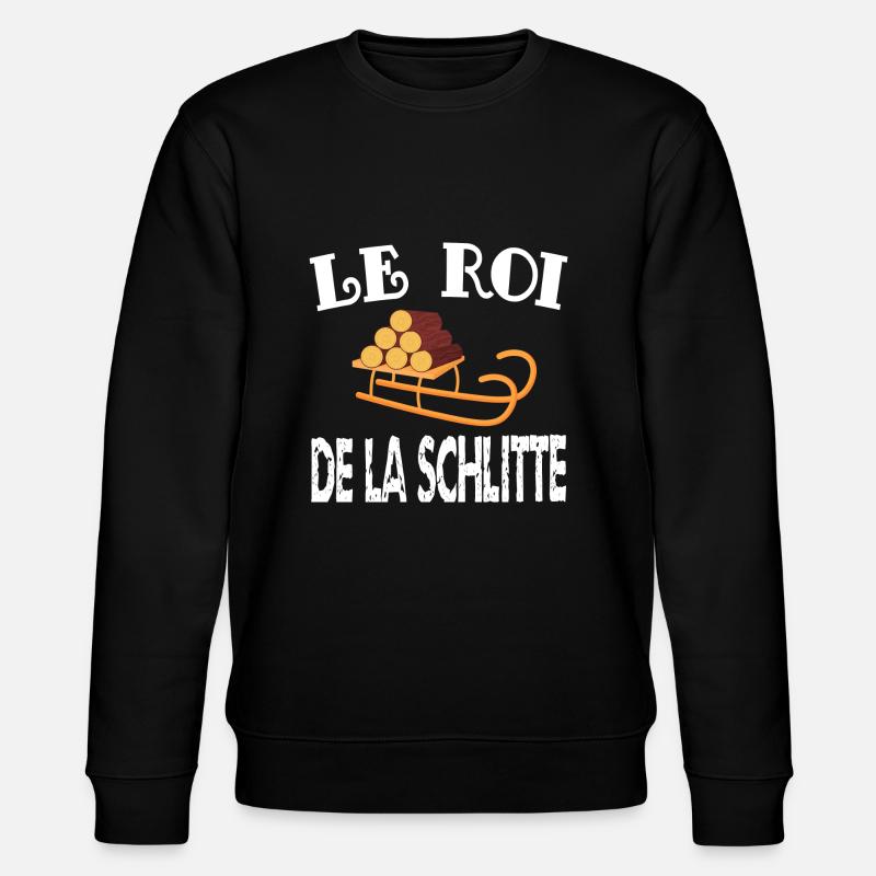le roi de la schlitte - Sweat bio CHANGER Stanley/Stella Unisexe - noir