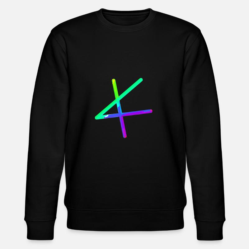 Alpha | Symbol | griechisches Alphabet - Stanley/Stella Unisex Bio-Sweatshirt CHANGER  - Schwarz