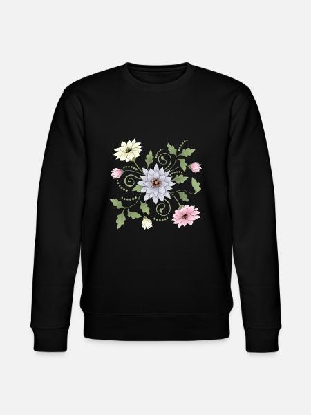 Fleur - Sweat bio CHANGER Stanley/Stella Unisexe - noir