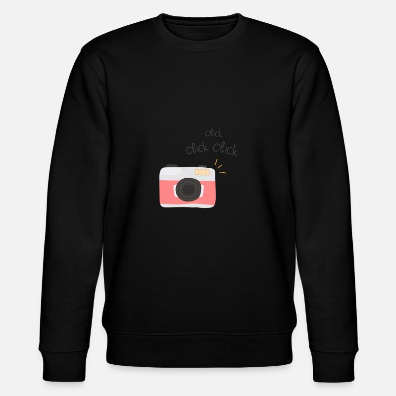 Cliquez sur cliquez sur cliquez - Sweat bio CHANGER Stanley/Stella Unisexe - noir