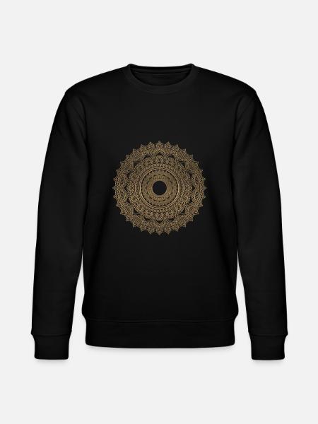 MANDALA 025 - Sweat bio CHANGER Stanley/Stella Unisexe - noir
