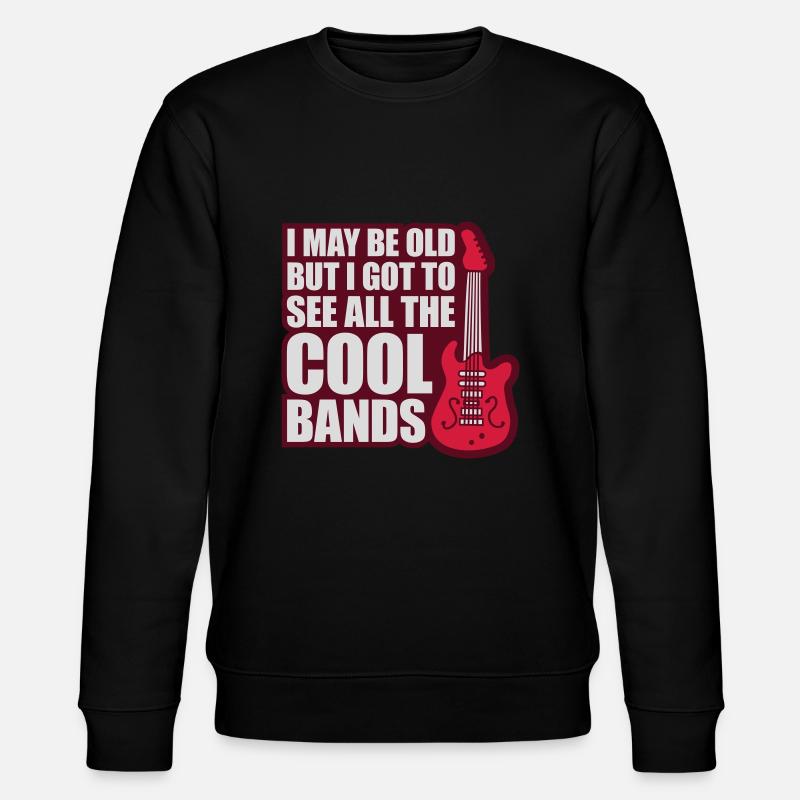 I may be old - Stanley/Stella Unisex Bio-Sweatshirt CHANGER  - Schwarz