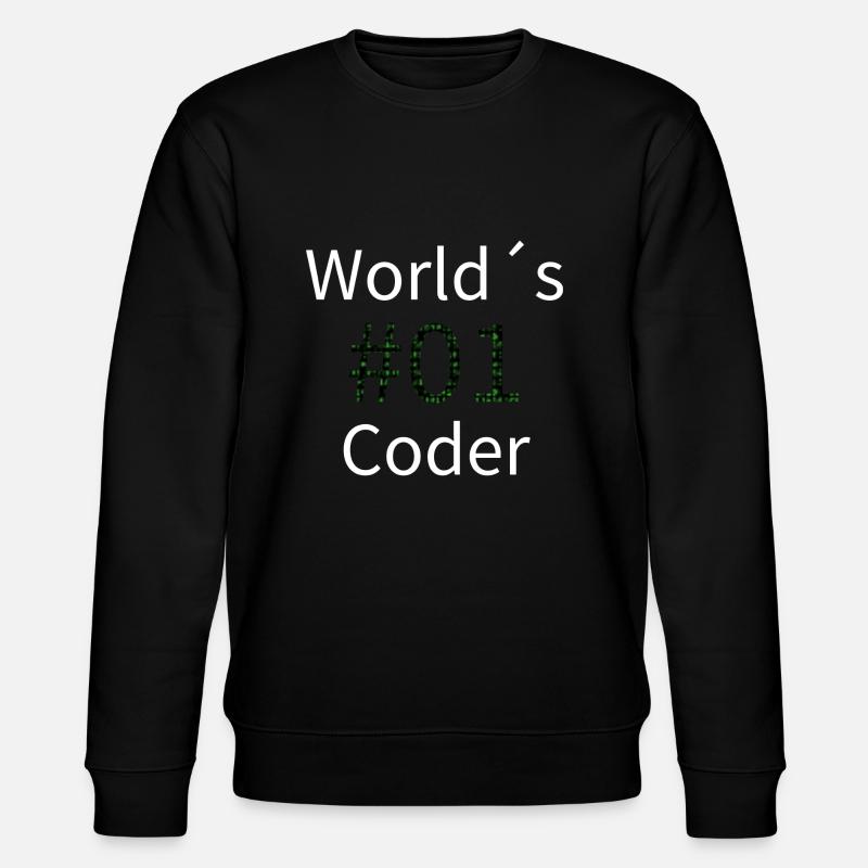 Codeur Worlds 01 - Sweat bio CHANGER Stanley/Stella Unisexe - noir