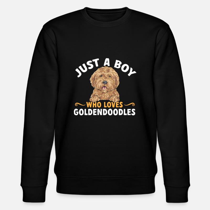 Goldendoodle Doodle Chien - Sweat bio CHANGER Stanley/Stella Unisexe - noir