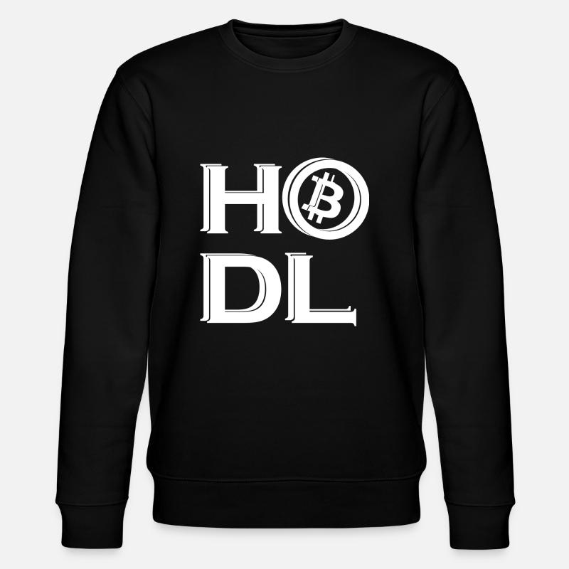Crypto Bitcoin Trading - Stanley/Stella CHANGER Unisex Organic Sweatshirt - black