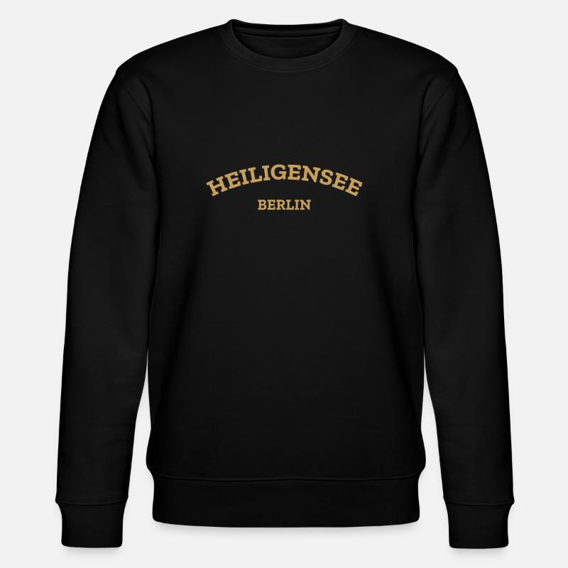Berlin - Heiligensee - Reinickendorf - Stanley/Stella Unisex Bio-Sweatshirt CHANGER  - Schwarz