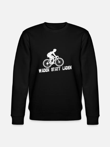 Waden statt laden - Stanley/Stella Unisex Bio-Sweatshirt CHANGER  - Schwarz