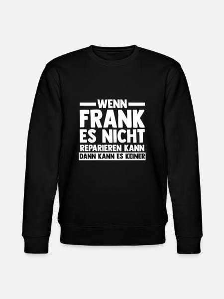Frank - Stanley/Stella Unisex Bio-Sweatshirt CHANGER - Schwarz