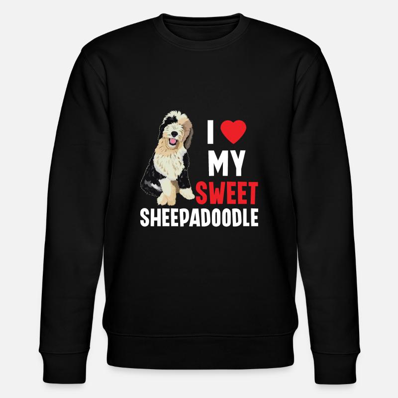 Sheepadoodle Doodle Dog - Sweat bio CHANGER Stanley/Stella Unisexe - noir