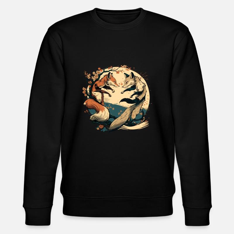 fox 7 - Sweat bio CHANGER Stanley/Stella Unisexe - noir