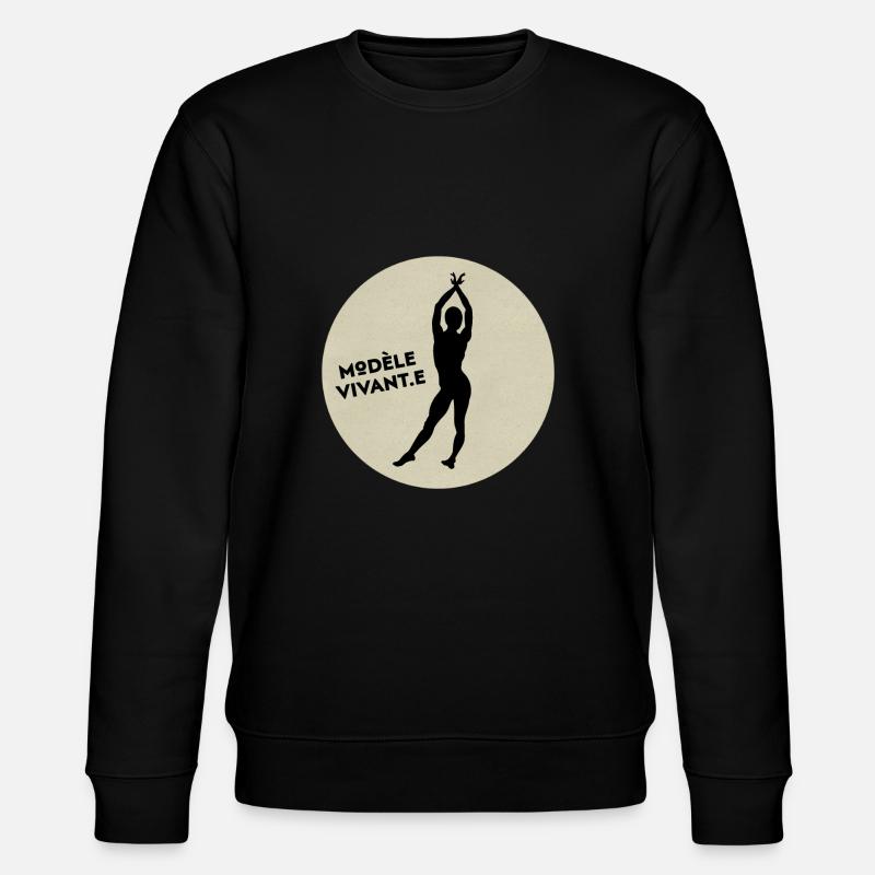 Modèle vivant.e - Sweat bio CHANGER Stanley/Stella Unisexe - noir