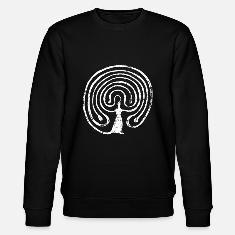 Labyrinthe - Sweat bio CHANGER Stanley/Stella Unisexe - noir