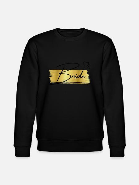 Bride Golden - The Bride - Stanley/Stella CHANGER Unisex Organic Sweatshirt - black