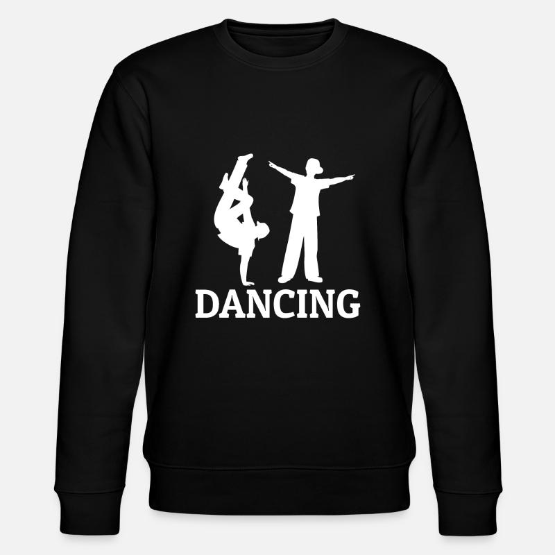 Dancing Dance Music - Stanley/Stella Unisex Bio-Sweatshirt CHANGER  - Schwarz