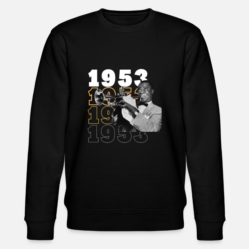 Né en 1953 - Sweat bio CHANGER Stanley/Stella Unisexe - noir