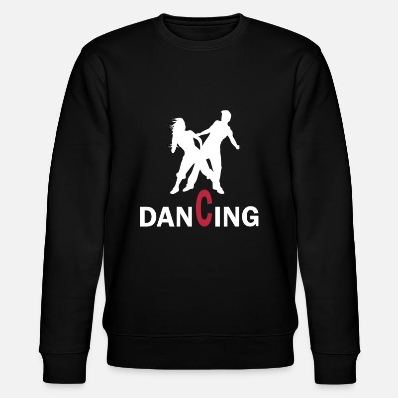 Dancing Dance Music - Stanley/Stella Unisex Bio-Sweatshirt CHANGER  - Schwarz