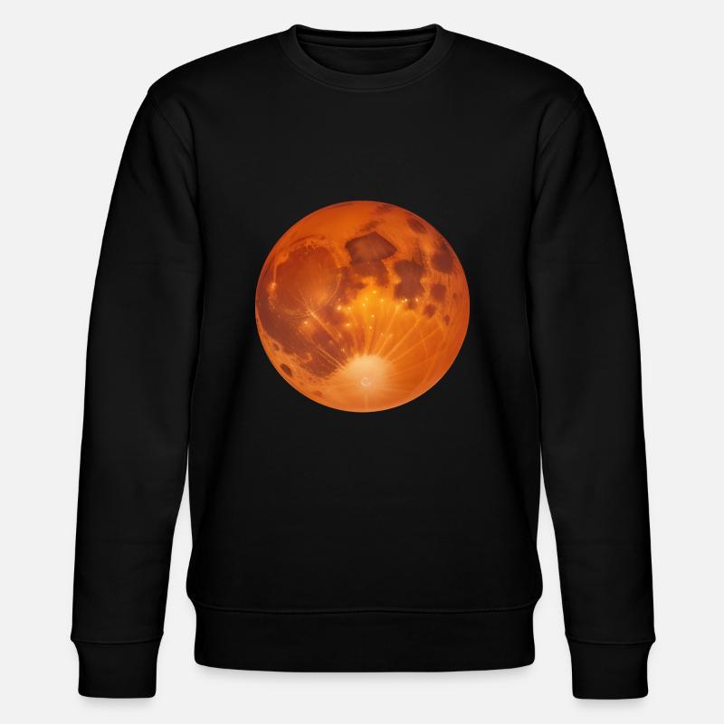 Planet Mars - Stanley/Stella Unisex Bio-Sweatshirt CHANGER  - Schwarz