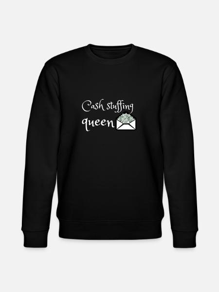Cash stuffing queen - Stanley/Stella Unisex Bio-Sweatshirt CHANGER - Schwarz