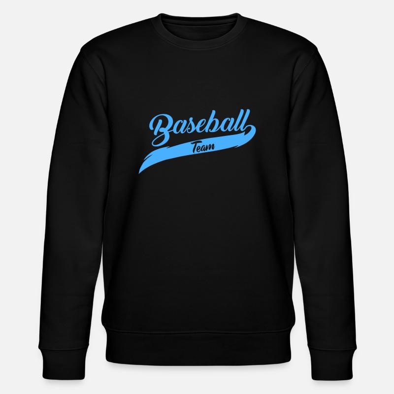 baseball team - Stanley/Stella Unisex Bio-Sweatshirt CHANGER  - Schwarz