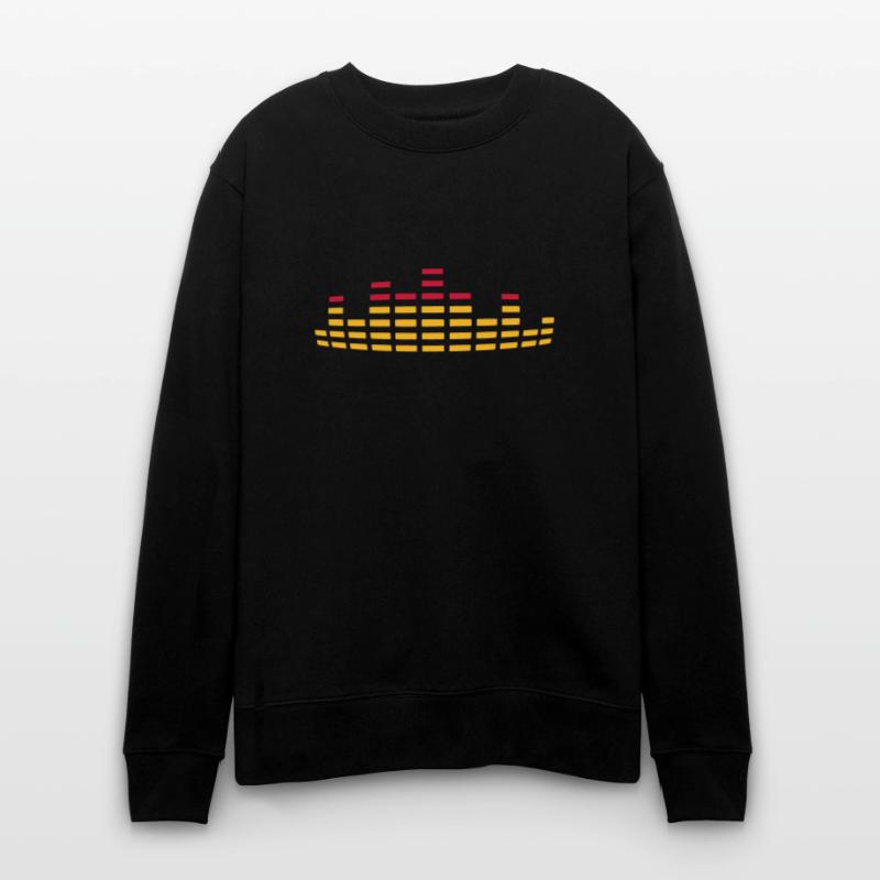 EQ Equalizer 3D Analyser Stanley/Stella CHANGER Unisex Organic Sweatshirt