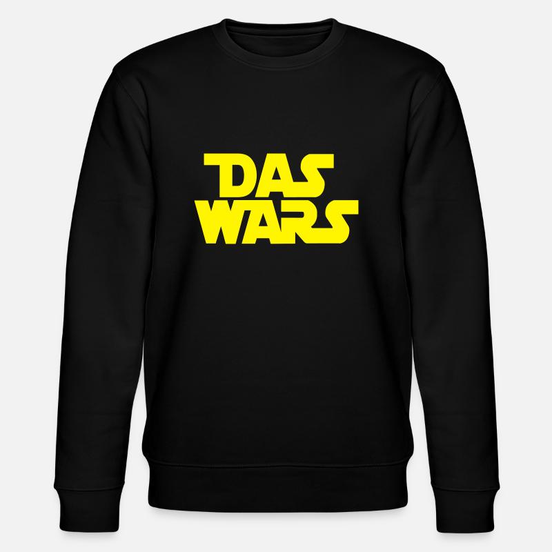 Das Wars - Stanley/Stella Unisex Bio-Sweatshirt CHANGER  - Schwarz