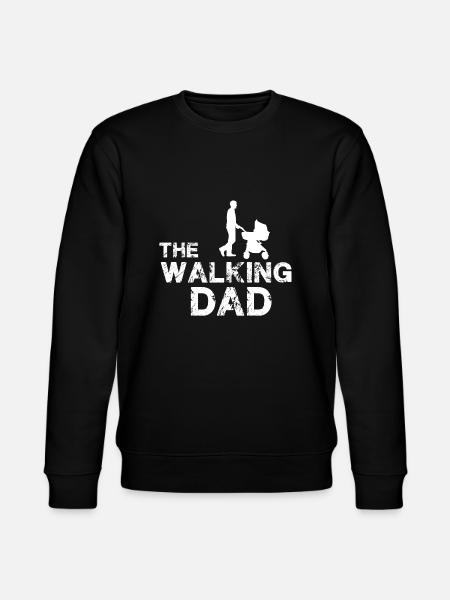 The Walking Dad - Stanley/Stella CHANGER Unisex Organic Sweatshirt - black