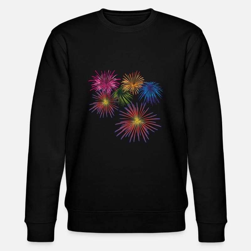 Feux d’artifice - Sweat bio CHANGER Stanley/Stella Unisexe - noir