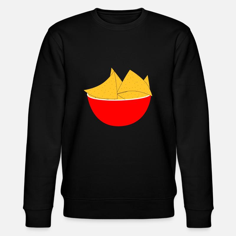 Chips - Stanley/Stella Unisex Bio-Sweatshirt CHANGER  - Schwarz