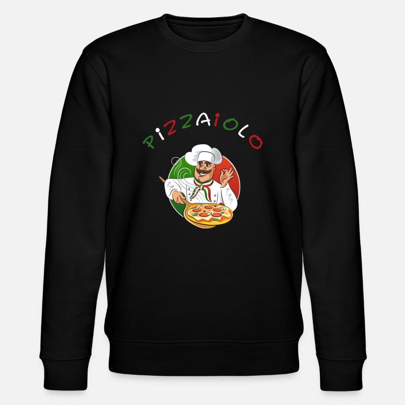 Pizzabäcker Pizzaiolo Pizza - Sweat bio CHANGER Stanley/Stella Unisexe - noir