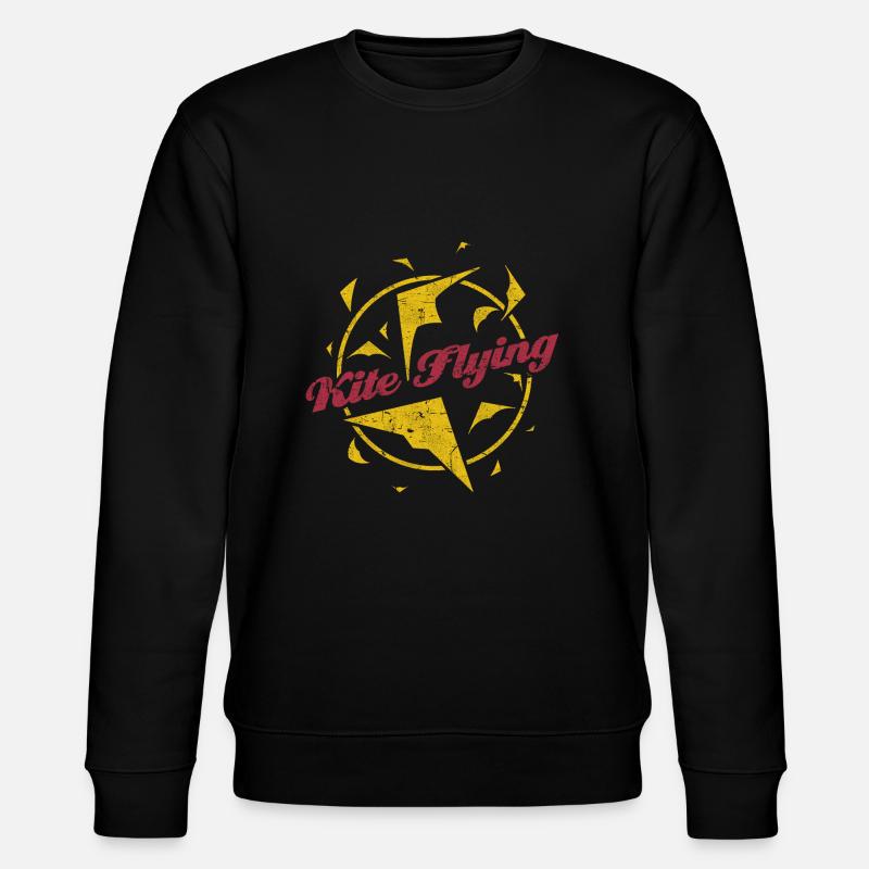 Cerf-volant - Sweat bio CHANGER Stanley/Stella Unisexe - noir