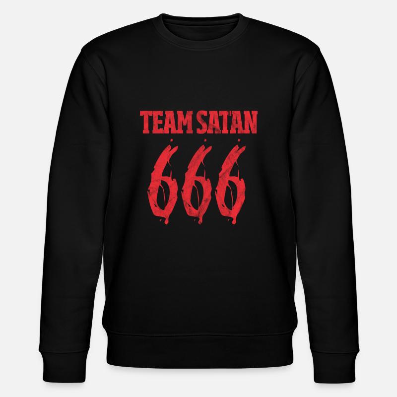 Équipe Satan 666 - Sweat bio CHANGER Stanley/Stella Unisexe - noir