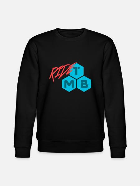 RIDE MTB - Stanley/Stella CHANGER Unisex Organic Sweatshirt - black