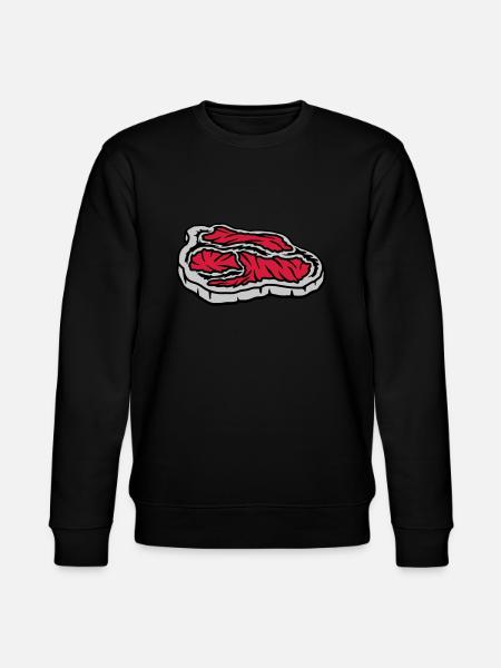 Steak juteux sanglant Grill Master - Sweat bio CHANGER Stanley/Stella Unisexe - noir