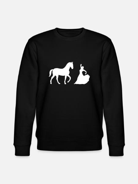 Cheval - Sweat bio CHANGER Stanley/Stella Unisexe - noir