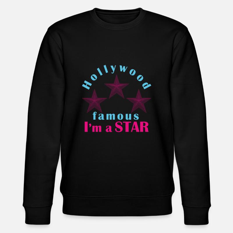 Hollywood-Star - Stanley/Stella Unisex Bio-Sweatshirt CHANGER  - Schwarz