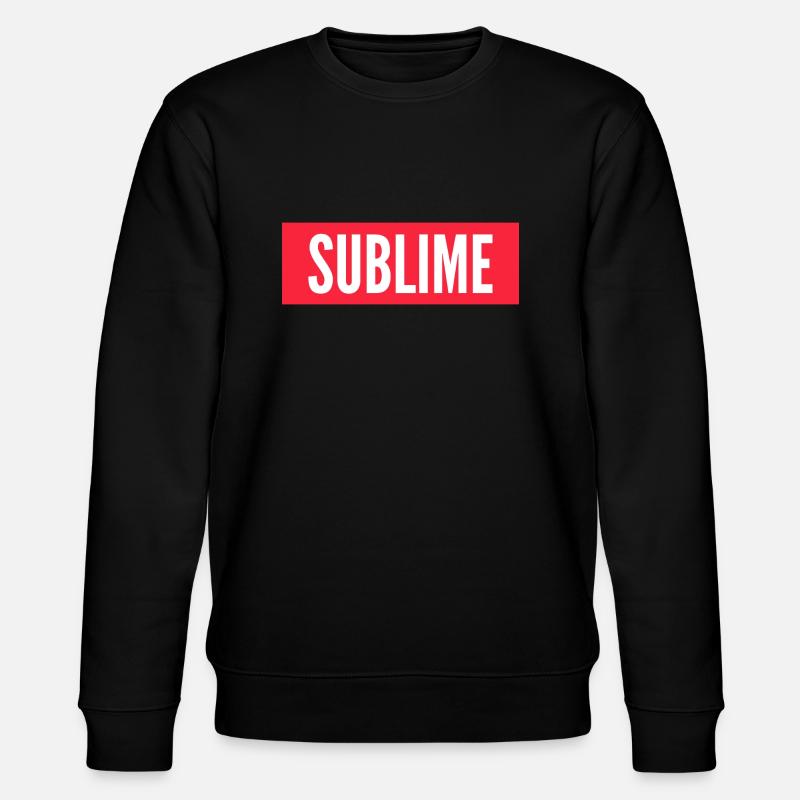 SUBLIME - Stanley/Stella CHANGER Unisex Organic Sweatshirt - black