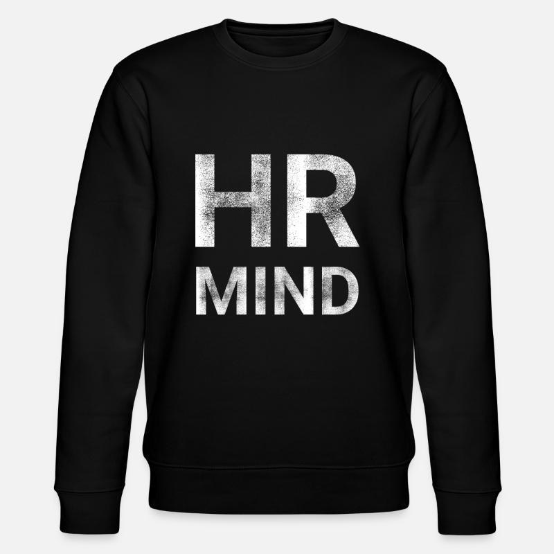 HR Mind - Stanley/Stella Unisex Bio-Sweatshirt CHANGER  - Schwarz