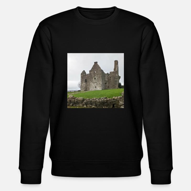 Tully Castle, County Fermanagh, Irland. - Stanley/Stella Unisex Bio-Sweatshirt CHANGER - Schwarz