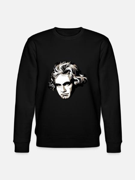 Ludwig van Beethoven - Stanley/Stella Unisex Bio-Sweatshirt CHANGER - Schwarz
