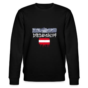 diedamskopf,mountain,mountains,austria,ski area,skiing - Stanley/Stella CHANGER Unisex Organic Sweatshirt - black - Front - Nik (191cm) & Marisol (170cm)