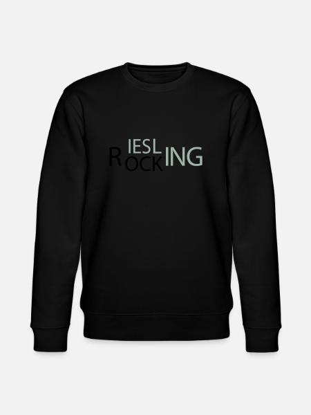 Rocking Riesling - Stanley/Stella Unisex Bio-Sweatshirt CHANGER  - Schwarz